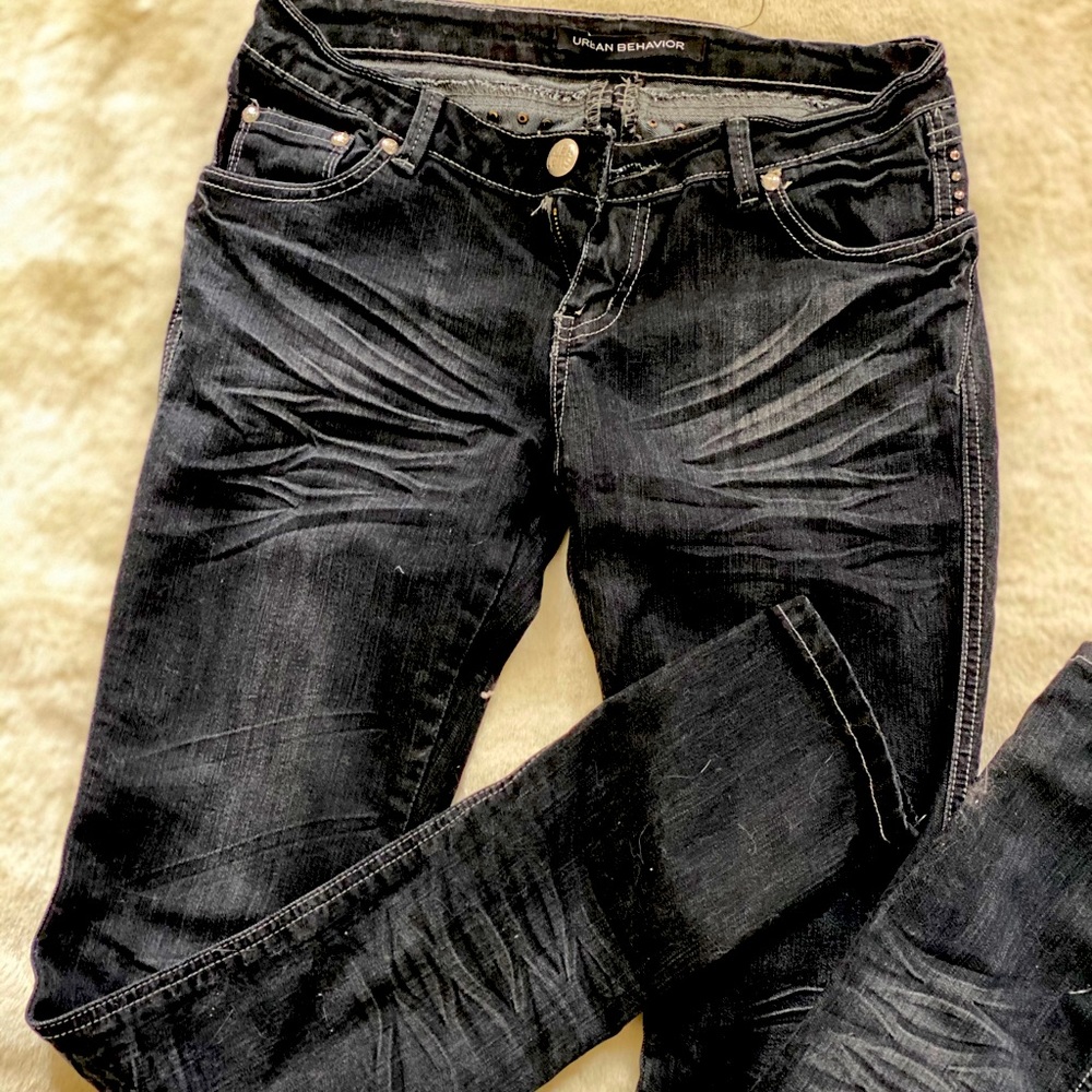 Black urban behaviour jeans